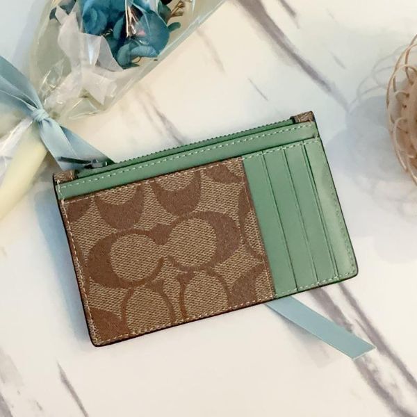 圖片 Coach卡夾零錢包 限定色