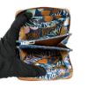 圖片 Hermes Silk In Evercolor牛皮豹紋愛心絲巾零錢包/短夾 (Gold棕)