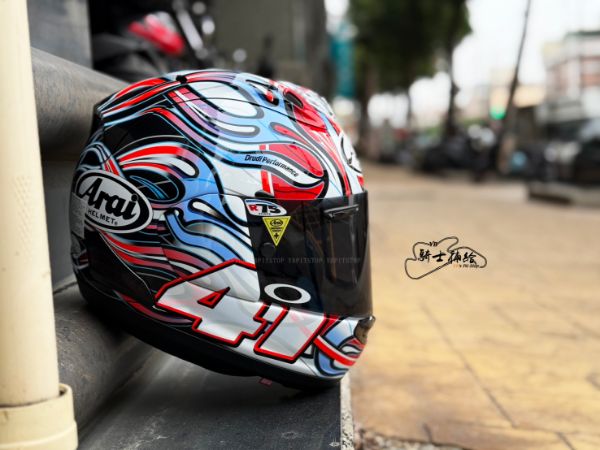 圖片 ARAI RX-7X HAGA WSBK 總代理 公司貨 芳賀紀行 全罩 安全帽 RX7X