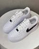 Nike Air Force 107 LX Wmns Molten Metal Swoosh Pack Black