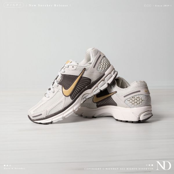 NICEDAY 現貨 Nike Zoom Vomero 5 米白 棕 女款 HM9657-001