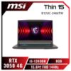 圖片 MSI Thin 15 B12UC-2466TW 微星戰鬥電競筆電/i5-12450H/RTX3050 4G/8GB/512GB PCIe/15.6吋 FHD 144Hz/W11/藍色背光電競鍵盤🎈送保護套/滑鼠墊/鍵盤膜🎈