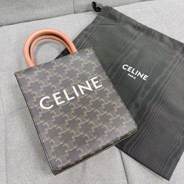 圖片 Celine mini tote 凱旋門老花 琴譜包 迷你托特包