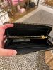 圖片 ［SKR精品服飾］Tory Burch TB 黑色 防刮紋 拉鍊長夾