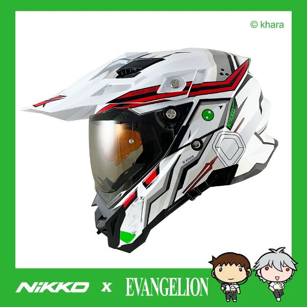 圖片 【台中硬了安全帽】NIKKO N851 神化13號機-福音戰士聯名款