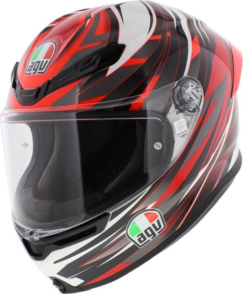 圖片 【台中硬了安全帽】AGV K6S Reeval 白紅灰  新品 含稅 公司貨