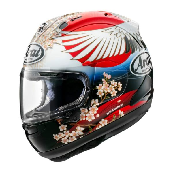 圖片 Arai RX-7X TSUBASA 丹頂鶴