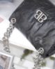 圖片 BALENCIAGA  Monaco 仿舊小牛皮迷你包-銀色