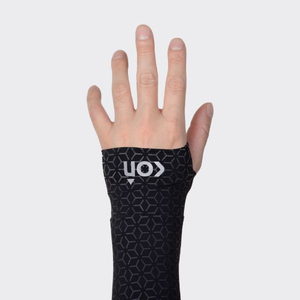 圖片 Arm Sleeves Geometry EC-04 / 康可-膠原蛋白冰絲袖套 指套型-幾何人字紋款