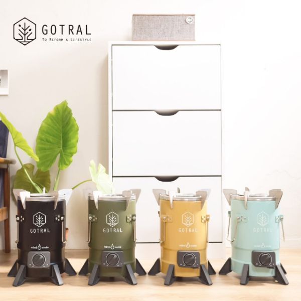 圖片 【GOTRAL】木顆粒野營爐【含暖爐組】