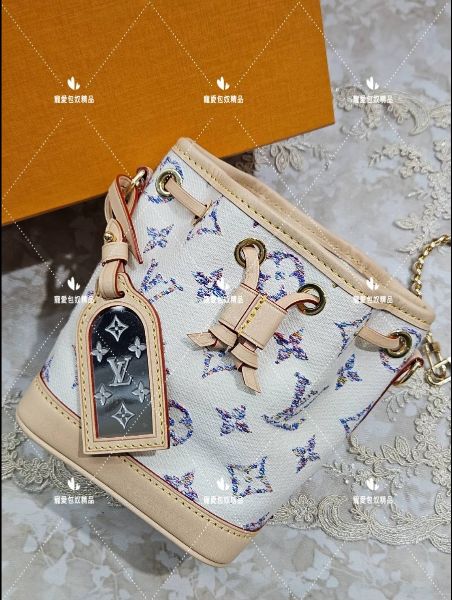 圖片 LV M83453 Nano Noé  mini 斜背 束口水桶包