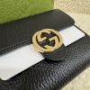圖片 Gucci 女款黑色經典短夾