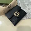 圖片 Gucci 女款黑色經典短夾