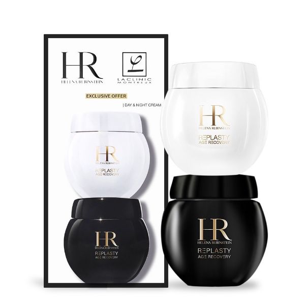 圖片 Helena Rubinstein 赫蓮娜 黑白繃帶修護乳霜套組 黑繃帶修護乳霜50ML+白繃帶修護乳霜50ML
