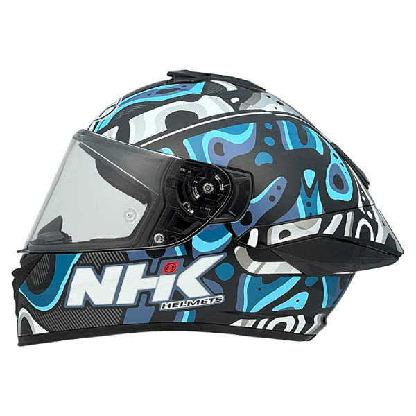圖片 【台中硬了安全帽】NHK K5R 星雲 (Nebula)彩繪