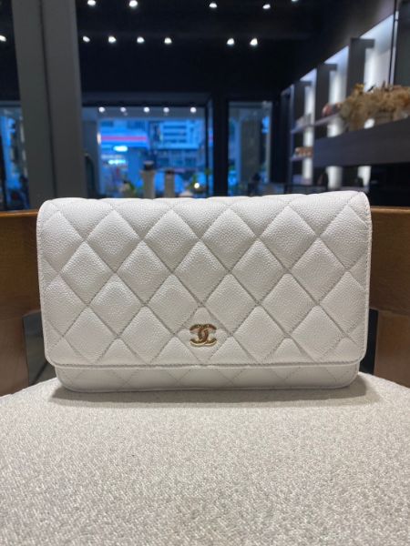 圖片 CHANEL 白色荔枝woc