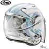 圖片 【帽牧屋】ARAI VZ-RAM Snow Dome 藍 亮光 彩繪 頂級 3/4 半罩 安全帽 藍芽預留耳機孔 雙D扣  透氣