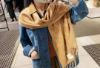 圖片 ［SKR精品服飾］Coach 羊絨圍巾 奶茶色