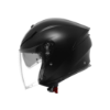 圖片 『嘉義Riderment萊德曼騎士部品』AGV K5 JET EVO 素色  Matt Black 消光黑 3/4罩安全帽/通勤3/4罩安全帽