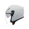 圖片 『嘉義Riderment萊德曼騎士部品』AGV K5 JET EVO 素色  Stelvio White 雪白 3/4罩安全帽/通勤3/4罩安全帽