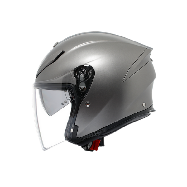 圖片 『嘉義Riderment萊德曼騎士部品』AGV K5 JET EVO 素色  Matt Luna Grey 幻月灰 3/4罩安全帽/通勤3/4罩安全帽