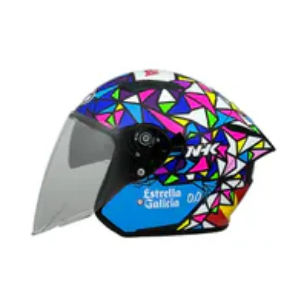 圖片 『嘉義Riderment萊德曼騎士部品』NHK S1GP PRO AP18 (Angel Piqueras) 選手彩繪 3/4罩安全帽/內墨鏡安全帽