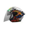 圖片 『嘉義Riderment萊德曼騎士部品』NHK S1GP PRO RG87#3 冠軍帽 3/4罩安全帽/內墨鏡安全帽