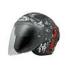 圖片 『嘉義Riderment萊德曼騎士部品』NHK S1GP PRO 盔甲 Kabuto 彩繪 3/4罩安全帽/內墨鏡安全帽