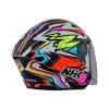 圖片 『嘉義Riderment萊德曼騎士部品』NHK S1GP PRO AL21#1 選手彩繪 3/4罩安全帽/內墨鏡安全帽