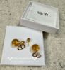 圖片 Dior 珠珠logo耳钉