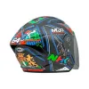 圖片 『嘉義Riderment萊德曼騎士部品』NHK S1GP PRO BB64#6 荷蘭站 選手彩繪 3/4罩安全帽/內墨鏡安全帽