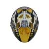 圖片 『嘉義Riderment萊德曼騎士部品』NHK S1GP PRO 藝妓 Geisha 黑金 彩繪 3/4罩安全帽/內墨鏡安全帽