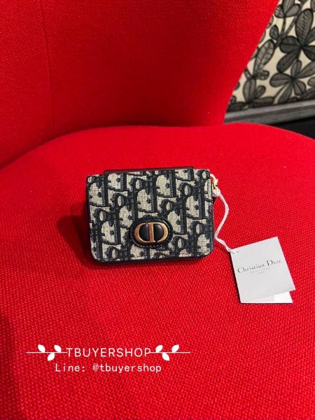 圖片 Dior 經典老花 拉鍊錢包