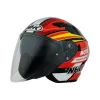 圖片 『嘉義Riderment萊德曼騎士部品』NHK S1GP PRO 摩特 (M. Motul) 彩繪 3/4罩安全帽/內墨鏡安全帽