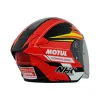 圖片 『嘉義Riderment萊德曼騎士部品』NHK S1GP PRO 摩特 (M. Motul) 彩繪 3/4罩安全帽/內墨鏡安全帽