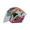 圖片 『嘉義Riderment萊德曼騎士部品』NHK S1GP PRO AL21#7 美國站 選手彩繪 3/4罩安全帽/內墨鏡安全帽