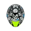 圖片 『嘉義Riderment萊德曼騎士部品』NHK S1GP PRO 冬之夜 Winter Night 黑銀 彩繪 3/4罩安全帽/通勤內墨鏡安全帽