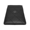 圖片 Chanel So Black 牛皮黑釦直式單片卡夾(AP3883-黑)