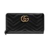 圖片 【GUCCI】古馳GG Marmont 拉鍊式長夾 黑色 - 443123DTD1T 1000