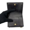 圖片 Bottega Veneta Bi-Fold 經典編織對開扣式短夾(742330-黑)