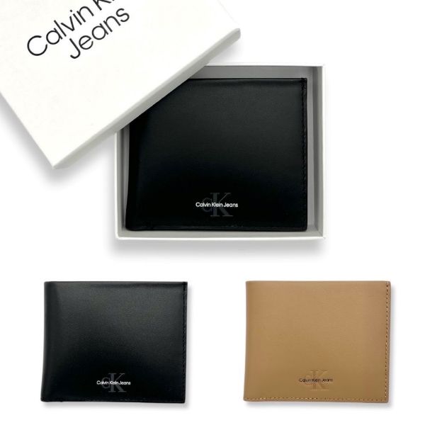 圖片 Calvin Klein 壓紋字母短夾禮盒