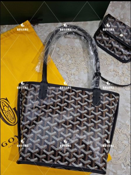 圖片 Goyard Anjou mini tote 黑色 托特   