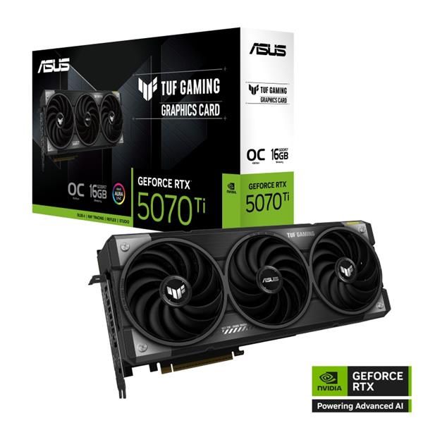 圖片 @電子街3C特賣會@全新 華碩 ASUS TUF-RTX5070TI-O16G-GAMING 顯示卡