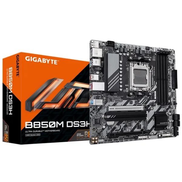 圖片 技嘉 B850M DS3H(M-ATX/LAN2.5G/4DIMM/註四年)8+2+2相