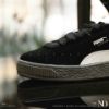 NICEDAY 現貨 PUMA Suede XL Quiet Lux Wns 黑白 復古 麂皮 女鞋 401251-02