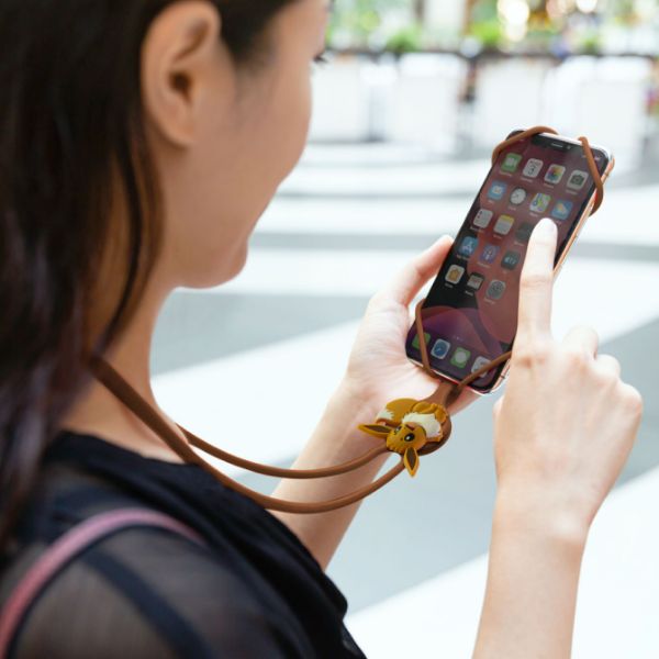 圖片 BONE 蹦克 寶可夢系列 頸掛手機綁二代-伊布