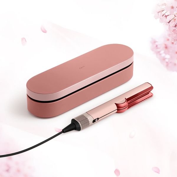 圖片 新品.ᐟ.ᐟ.ᐟ Dyson airstrait™ 二合一吹風直髮器 山櫻粉禮盒版｜贈 原廠架+光澤美髮梳〈有點厲害-零卡分期 〉Z-104-HT01-CB