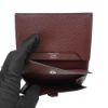 圖片 Hermes 展示品 Mini Bearn Epsom牛皮銀Logo對折卡片零錢夾(馬鞍紅)
