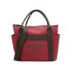 圖片 Hermes 展示品 The Grooming Bag 二用帆布購物袋(胭脂紅/巧克力)