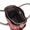 圖片 Hermes 展示品 The Grooming Bag 二用帆布購物袋(胭脂紅/巧克力)